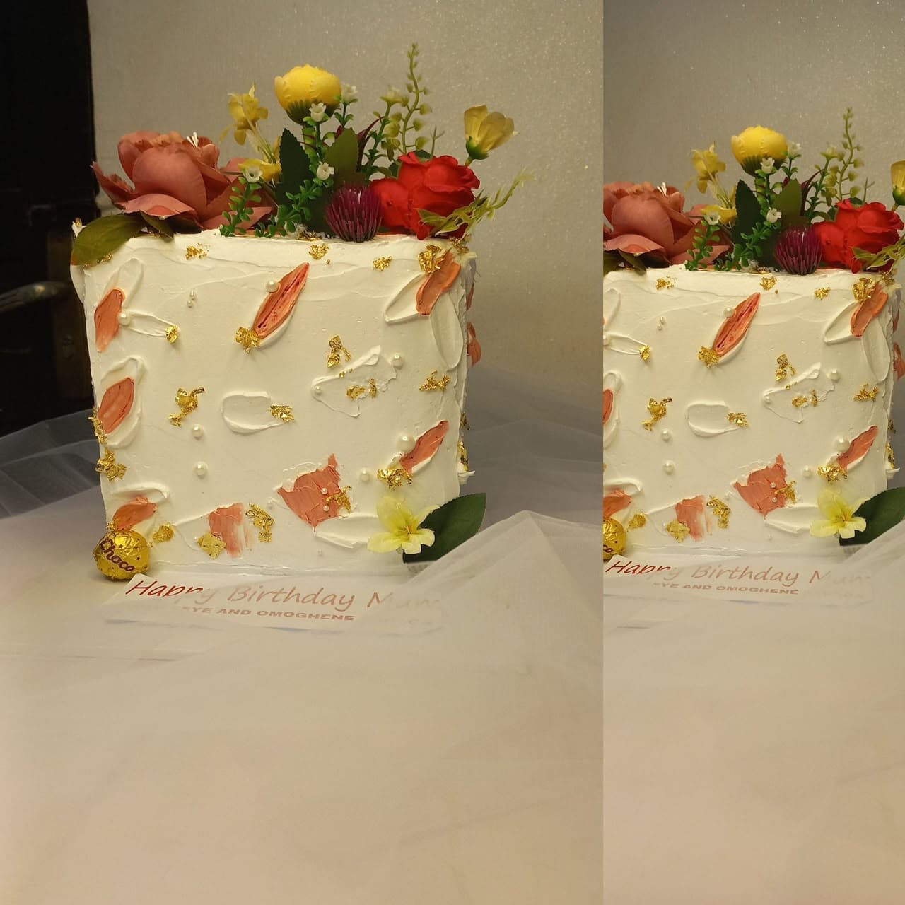 Custom celebration cake