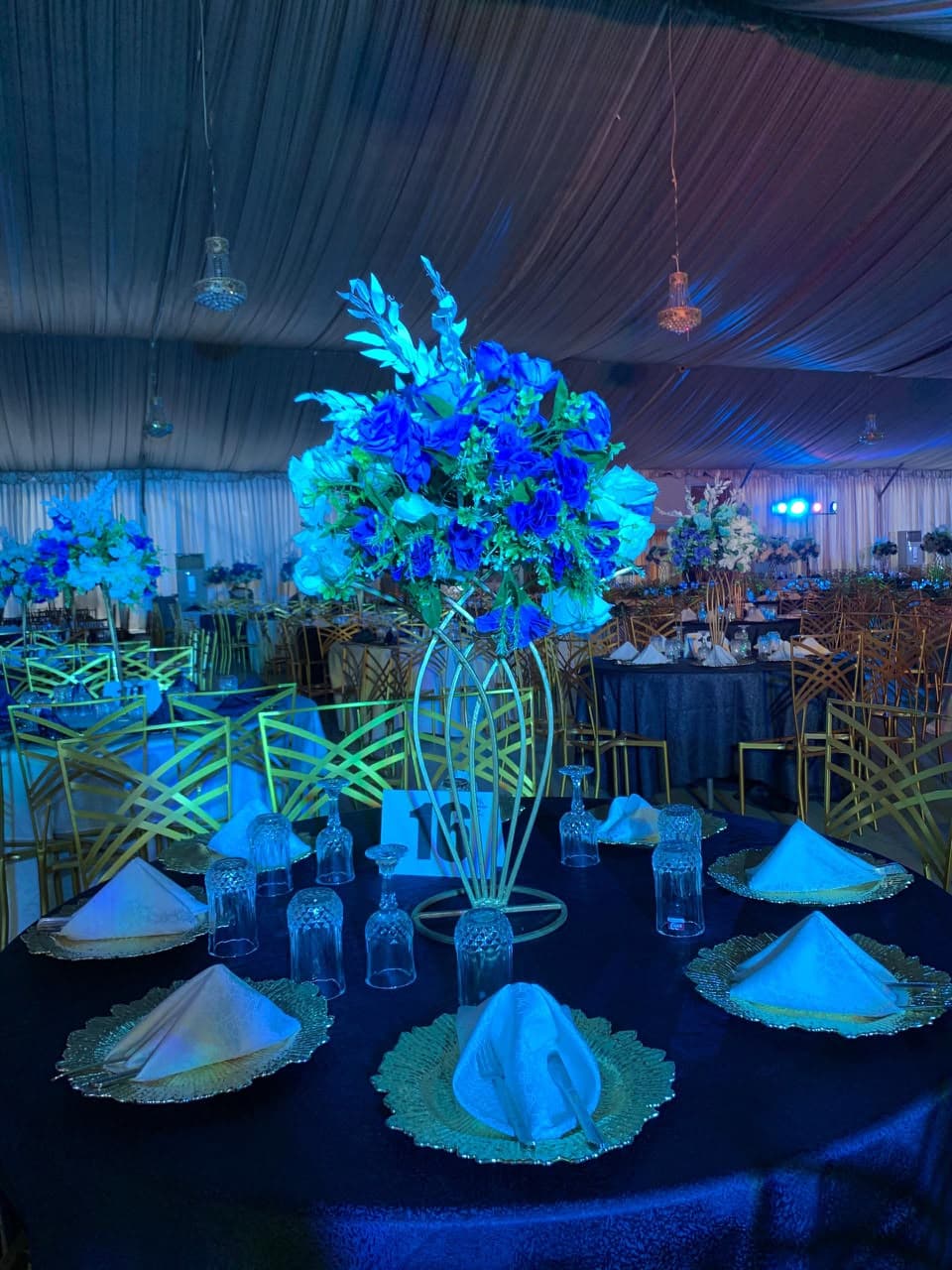 Event decoration setup